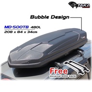 Roof Box TAKA MD-450B (450 Litres) Slim Design Storage Roofbox