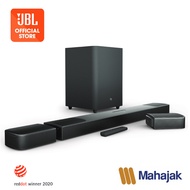 JBL Bar 9.1 ลำโพงซาวด์บาร์ระบบเสียง Dolby Atmos 9.1 ชาแนล และตู้ซับวูฟเฟอร์ไร้สาย 10 นิ้ว 820 วัตต์ 