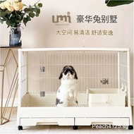 Umi Rabbit Cage Luxury Villa, Rabbit Large Cage, Acrylic Transparent Rabbit Cage, Home Indoor Pet Ca