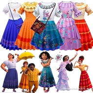 Rising Sales - Encanto Mirabel Madrigal Cosplay Costume for Adult Women | Fancy Party & Carnival Dre