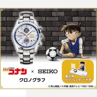 🇯🇵日本製 名偵探柯南 x SEIKO DETECTIVE CONAN 手錶 日本限定 JDM 名探偵コナン×SEIKO クロノグラフ 展示用アクリルスタンド付き MADE IN JAPAN