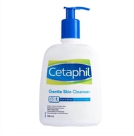 2in1 set Cetaphil clearser+cream /Cetaphil Cleanser Gentle Cleanser 500ml/Sensitive Dry Skin Moistur