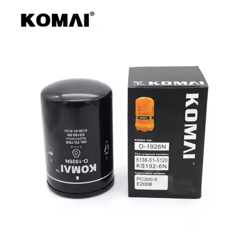 For Pc100-1 Sk130-8 R140vs Loader Oil Filter 6134-51-5120 6134-51-5121 P550086 Lf3362 Lf3664