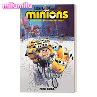Milu Minions หนังสือภาษาอังกฤษต้นฉบับการ์ตูนขนาดเล็ก