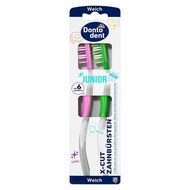 DM German dontodent Children's Toothbrush Baby Teeth Change Period Cleaning Mouthguard 6-12 Years Ol