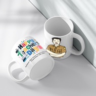 1st Anniversary Custom Mug Gift with Teacher Theme,/, Teacher Thank You Gift