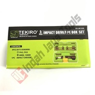 Tekiro 5-Piece Impact Driver Set Impact Driver/