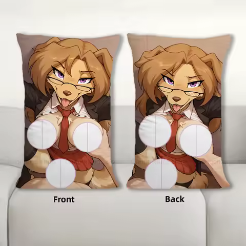 R18+ Dakimakura Anime Erilas_twokinds Pillow Cover Sofa Cushion Double-side Print Throw Pillow Case 