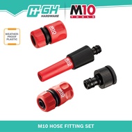 [ GH HARDWARE ] M10 Hose Fittings / Hose Connector / Tap Connector / Set - GC500 / GC524 / GS5241 / 