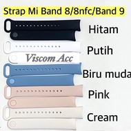 Xiaomi Band 8 Strap Band 8 nfc/ Band 9/ Mi Band 8 Strap/ Mi Band 9 Strap/ Band 8 Silicone Watch Stra