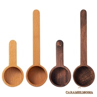 CARAMELOMA Coffee Spoon Kitchen Accessories Coffee Bean Scoop Gram Scoop Wooden