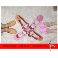 Sepati ballet canvas ballet shoe/ candra's dance shoes canvas shoes chandra ballet shoes
