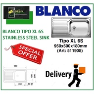 BLANCO TIPO XL 6S STAINLESS STEEL SINK