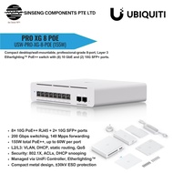 Ubiquiti Unifi USW-Pro-XG-8-PoE Pro XG 8 PoE 155W Compact 8-Port 10GbE SFP+ L3 Etherlighting Switch