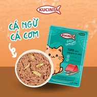 Combo 12 Gói Pate Thơm Ngon Dinh Dưỡng Cho Mèo Kucinta 80g