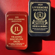 Livmore Playing Cards (Double Version) Stock Master Memoirs Trading Classic Quotations Playing Cards