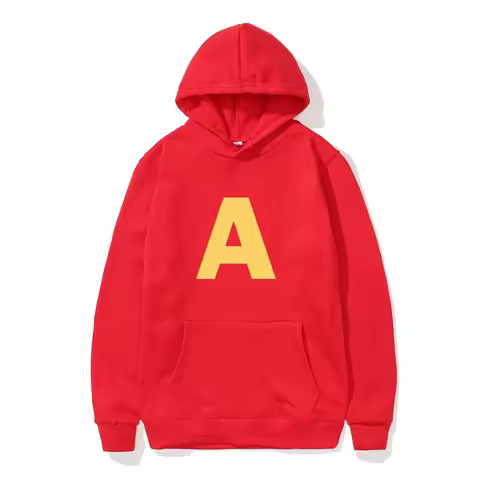 Alvin and The Chipmunks_ The Squeakquel's Pullover Woman Manfashion Drop Shoulder Sweatshirt Availab
