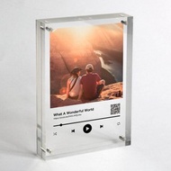 客製化情侶朋友旅行相片 歌曲或錄音相框 送女友 生日 週年禮物