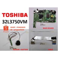 TOSHIBA LED TV 32L3750VM 32L3750 Power Board Main Board All in One Board 5823-A3M11G-0P00 VER00.04 S