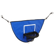 Trampoline Basketball Hoop with Mini Basketball Easy to Install Basketball Hoop Trampoline for Break