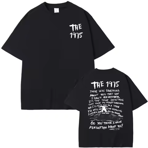 The 1975 about You Graphic Print T-shirt Being Funny in A Foreign Language Album Tshirt Men Women Hi