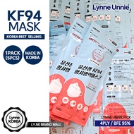 [10pcs] KF94 KOREA Medical Face Mask / Medical Mask (Black/White) Made in KOREA