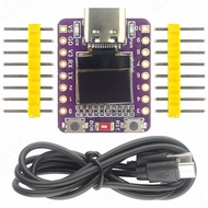 MINI ESP32-C3 Development Board 2.4G Wifi 4 BT Module with 0.42 Inch OLED Display 4MB Flash Ceramic 