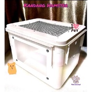 (The Bool's) HAMSTER CAGE MODIFIED BOX HAMSTER, HEDGEHOG, RAT, GECKO GUINEA PIG CAGE
