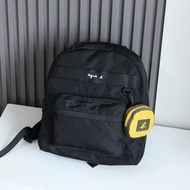 Japan agnes.b Fashion Waterproof Outdoor Backpack Travel Lightweight All-Match Casual Waist Bag Outd