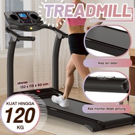 BG SPORT PROMO Treadmill Listrik Treadmill Electric Walking Pad Alat Olahraga Fitness M2