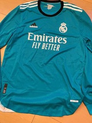 Real Madrid Long Sleeve Jersey 皇馬長火球員版