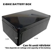 Battery Casing Battery Box Holder Kotak Bateri Black For Lithium 24V 36V 48V Battery Ebike Battery
