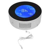 WiFi Tuya App Function Kitchen Natural Gas Leak Alarm Sensor Temperature LCD Digital Display Sound S