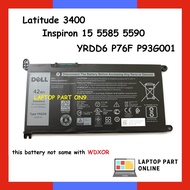 DELL YRDD6 P76F P93G001 1VX1H Latitude 3400 Inspiron 15 5481 5485 5582 5585 5590 7572 Vostro 3491 La
