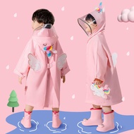 ⭐2025⭐ rain coat kids baju hujan budak lelaki perempuan  [5776 Repurchase] Children's Raincoat Girls