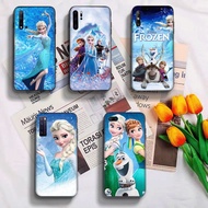 Huawei Nova 2i 2 Lite 3 3i 4E 5i 5T 7 SE 8i 7 TPU Spot black soft bag phone case DQA95 Frozen Elsa