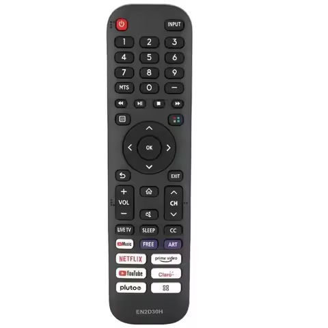 NEW EN2D30H Remote Control For Hisense 4K UHD LED Smart TV 43H6G 50H6G 55H6G 65H6G 43A7500F 50A7500F