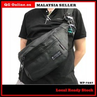 in stock QG Online.os Original X-Copper Chest Bag Men Bag Man Nylon Fabric 17" inch Bag Silang Lelak