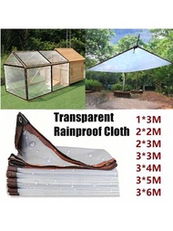 戶外透明pe防水帆布爬藤架窗戶風雨遮陽篷,可防風防雨,適用於花園植物