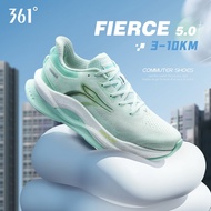 361 Degrees丨 Fierce 5.0 Men Woman sports shoes Shock-absorbing thick-soled wear-resistant casual run