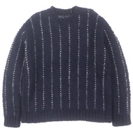 【รับคะแนน 5 เท่า】สินค้าใหม่ยังไม่ผ่านการใช้งาน▼Sacai ซาไก 23AW 23-03202M Jacquard Knit Pullover ผสมอ