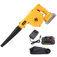 DEWALT เครื่องเป่าลม เครื่องเป่าลมไร้สาย แบตเตอรี่ลิเธียม 2 ก้อน 599V ปรับระดับความแรงลมได้ ลมแรง น้