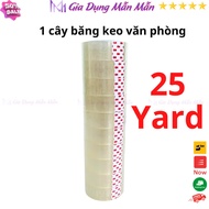 SKU73 - Small office tape, 1 pc of 10 rolls 1.8cm wide, 25yards, 1yard =0,9144 meters