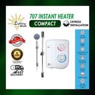 707 COMPACT Instant Water Heater/ Copper Tank/ 5-way Shower Head