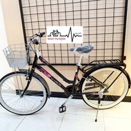 SEPEDA MINI POLYGON LOVINA 26. SEPEDA KERANJANG CITY BIKE BLACK