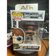 (R&G2H) Funko POP John Lennon (246) with Boss Protector