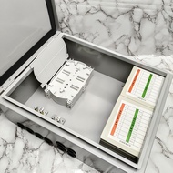 Outdoor Light Box 1 Point 64-Channel Core Point Metal Tin Box FTTH Insert Type Photograph Box Wall-M