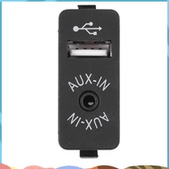 Car USB AUX In Plug Auxiliary Input Socket Adapter for     E81 E87 E90 F10 F12 E70 X4 X5 X6