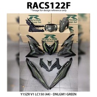 Rapido Cover Set Yamaha Y15ZR V1 V2 LC150 (44) Green Accessories Motor Hot Y15 Ysuku Deep Hijau Lumut Black LC 150
