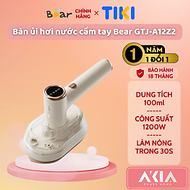 Bàn ủi hơi nước cầm tay Bear GTJ-A12Z2 - Công suất 1200W, nhanh nóng chỉ trong 30s, lực phun hơi nướ